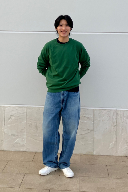 Светр UNIQLO 1159862534 (Зелений L)