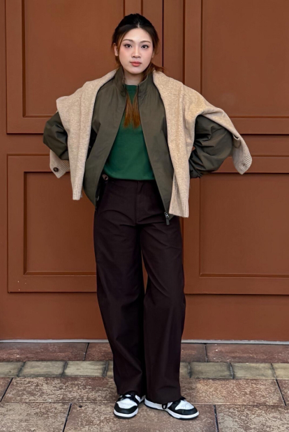 Светр UNIQLO 1159862534 (Зелений L)