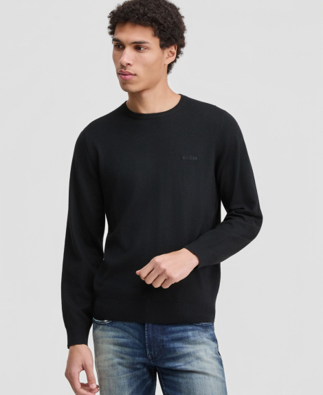 Мужской свитер GUESS 1159863279 (Черный XL)