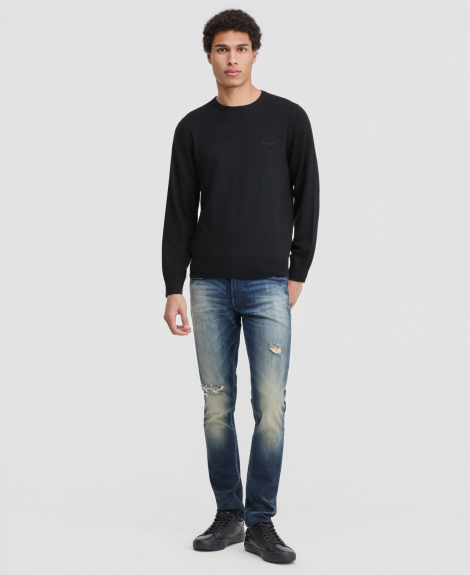Мужской свитер GUESS 1159863279 (Черный XL)
