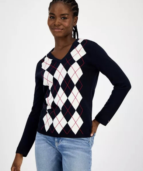 Жіночий светр Tommy Hilfiger 1159863327 (Синій S)