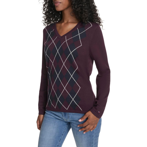 Жіночий светр Tommy Hilfiger 1159863536 (Фіолетовий S)