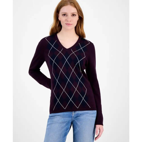 Жіночий светр Tommy Hilfiger 1159863536 (Фіолетовий S)