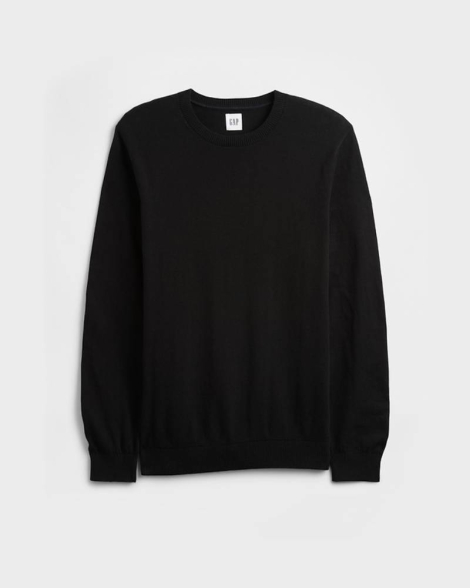 Чоловічий легкий светр GAP 1159863756 (Чорний XL)