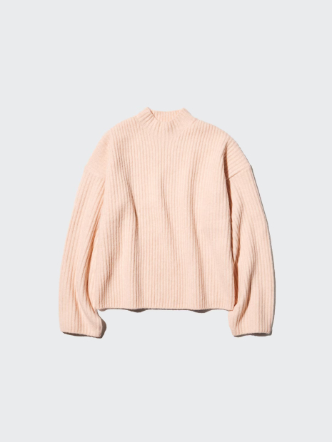 В'язаний светр UNIQLO 1159863788 (Рожевий XXL)