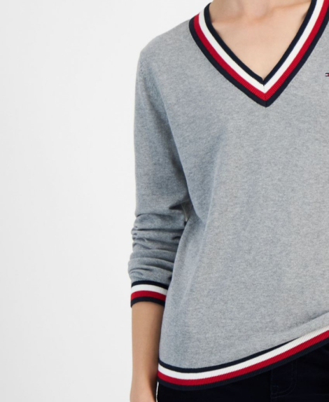Женский свитер Tommy Hilfiger 1159864144 (Серый M)