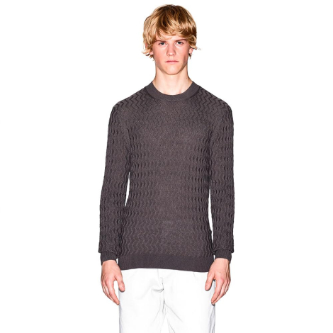 Мужской свитер Armani Exchange с шерстью 1159864171 (Серый 3XL)