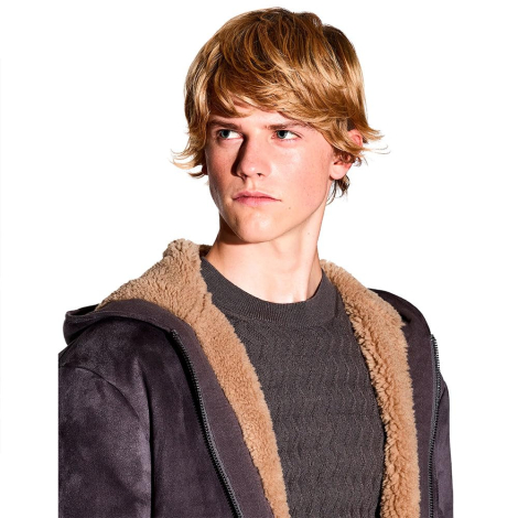 Мужской свитер Armani Exchange с шерстью 1159864171 (Серый 3XL)