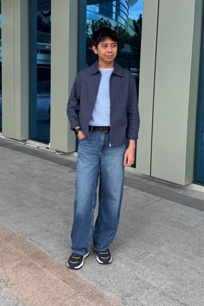 Свитер UNIQLO 1159864449 (Голубой XL)