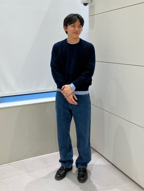 Свитер UNIQLO 1159864449 (Голубой XL)