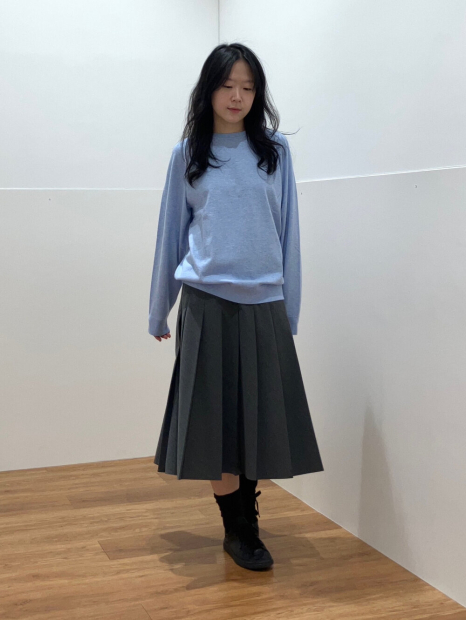 Свитер UNIQLO 1159864449 (Голубой XL)