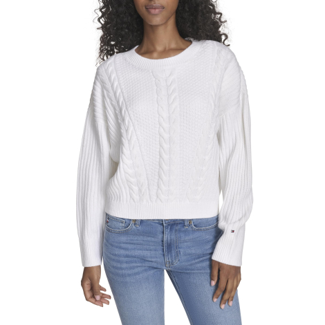 Женский свитер Tommy Hilfiger 1159864658 (Белый XS)