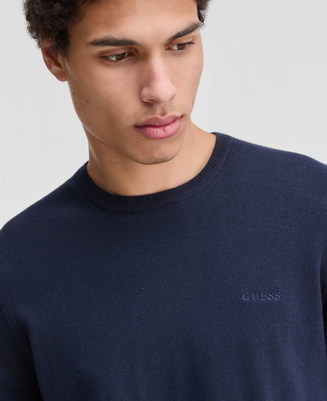 Чоловічий светр GUESS 1159864860 (Синій XL)