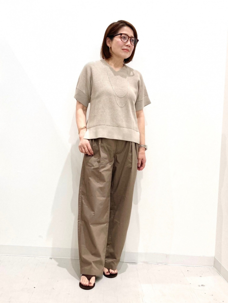 Свитер с короткими рукавами UNIQLO 1160090026 (Бежевый S)
