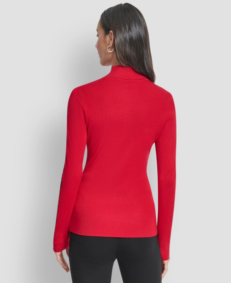 Жіночий светр-поло DKNY 1160300428 (Червоний XL)
