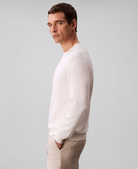 Чоловічий светр Calvin Klein 1160325991 (Молочний L)