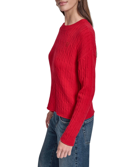 Жіночий в'язаний светр DKNY 1160441083 (Червоний XS)