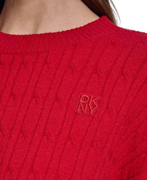 Жіночий в'язаний светр DKNY 1160441083 (Червоний XS)