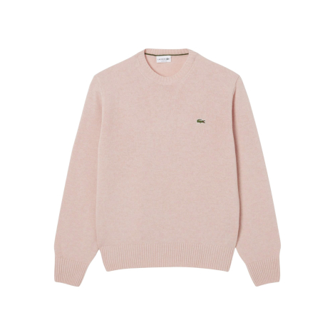 Чоловічий вовняний светр Lacoste 1160764339 (Рожевий 3XL)