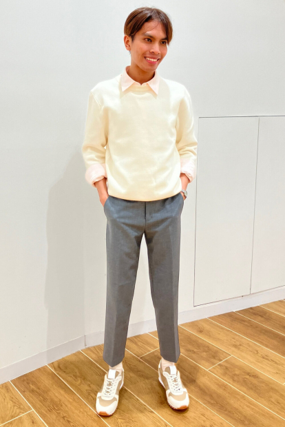 Свитер Milano UNIQLO 1160898739 (Молочный XXL)