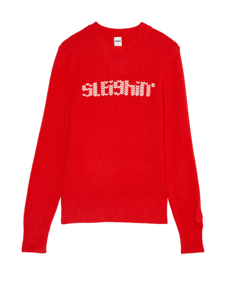 Жіночий трикотажний светр Victoria's Secret Pink 1161164318 (Червоний S)