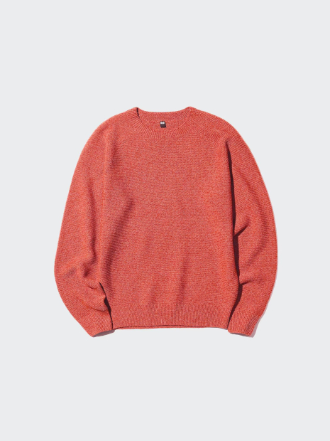 Безшовний светр UNIQLO 1161342643 (Помаранчевий 3XL)