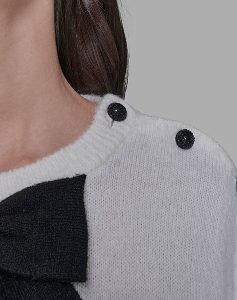 Жіночий светр Karl Lagerfeld 1161391768 (Молочний XL)