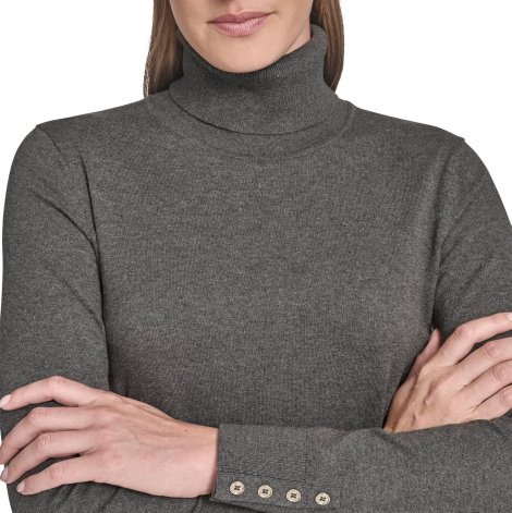 Женский свитер Tommy Hilfiger с воротником 1162462185 (Серый XL)