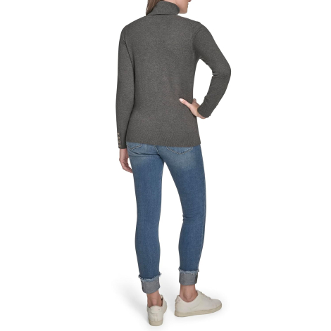 Женский свитер Tommy Hilfiger с воротником 1162462185 (Серый XL)