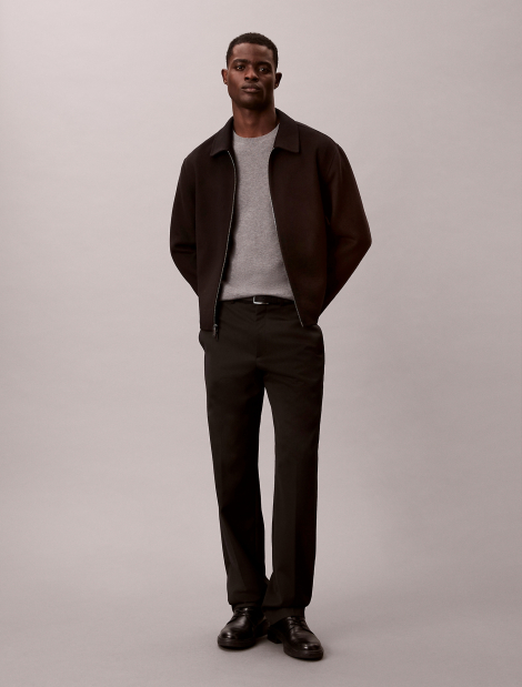 Мужской хлопковый свитер Calvin Klein 1163062617 (Серый XXL)