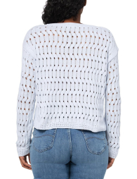 Женский вязаный свитер DKNY 1159838371 (Голубой XL)