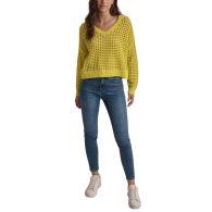 Женский вязаный свитер DKNY 1159839045 (Желтый L)