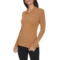 Жіночий светр-поло Calvin Klein 1159840323 (Коричневий XL)