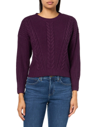 Жіночий трикотажний светр Tommy Hilfiger 1159840665 (Фіолетовий XXL)