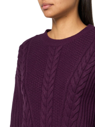 Жіночий трикотажний светр Tommy Hilfiger 1159840665 (Фіолетовий XXL)