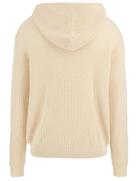 Чоловічий трикотажний светр GUESS з капюшоном 1159840700 (Молочний L)