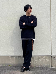 Светр легкий UNIQLO джемпер 1159841000 (Чорний 3XL)