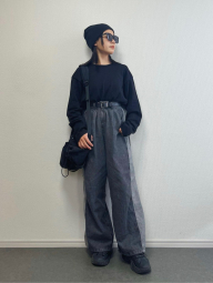 Светр легкий UNIQLO джемпер 1159841000 (Чорний 3XL)