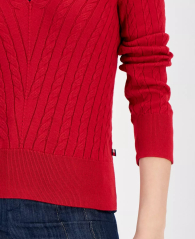 Женский свитер Tommy Hilfiger пуловер 1159841801 (Красный L)