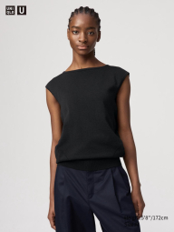 Свитер без рукавов UNIQLO 1159842142 (Черный XL)