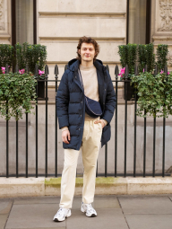 М'який светр UNIQLO із пряжі Soufflé 1159842498 (Бежевий 3XL)