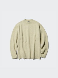 Мягкий свитер UNIQLO из пряжи Soufflé 1159843017 (Зеленый 3XL)