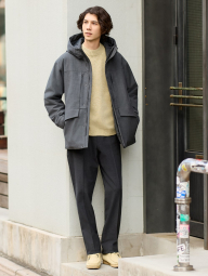 Мягкий свитер UNIQLO из пряжи Soufflé 1159843017 (Зеленый 3XL)