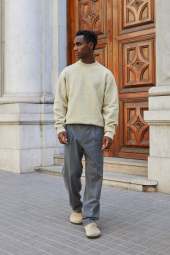 Мягкий свитер UNIQLO из пряжи Soufflé 1159843017 (Зеленый 3XL)