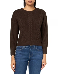 Женский вязаный свитер Tommy Hilfiger 1159843147 (Коричневый XXL)