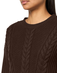 Женский вязаный свитер Tommy Hilfiger 1159843147 (Коричневый XXL)