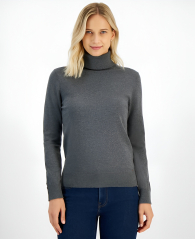 Женский свитер Tommy Hilfiger гольф 1159843387 (Серый XS)