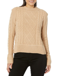 Вязаный женский свитер Calvin Klein 1159845634 (Бежевый XL)