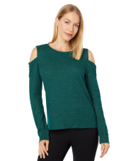 Женская кофта Tommy Hilfiger с открытыми плечами 1159846152 (Зеленый XXL)