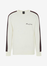 Чоловічий светр Armani Exchange з логотипом 1159847021 (Молочний S)